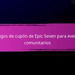 Códigos de cupón de Epic Seven para recompensas de aniversario